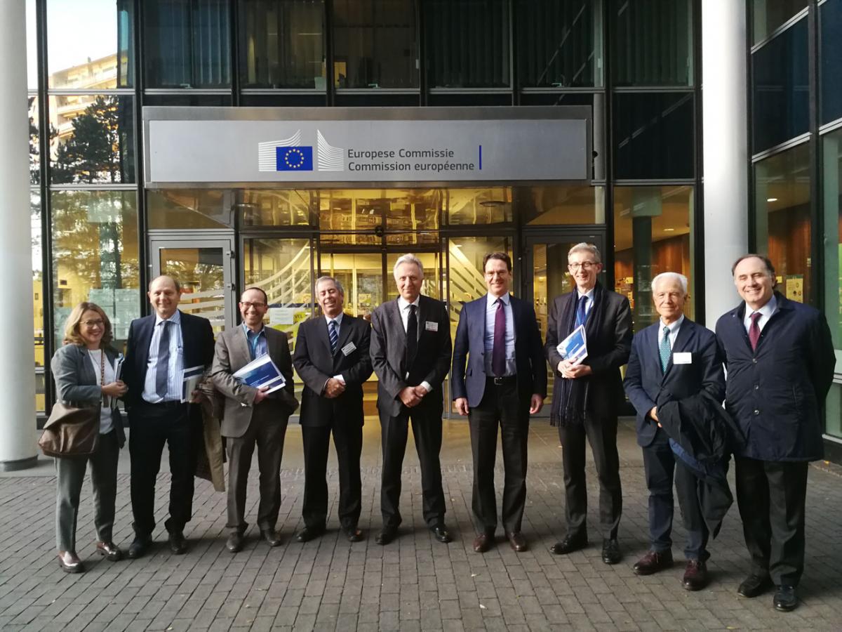 Meeting in Brussels between the Supervisory Board and the European Commission’s DG Connect